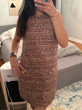 L’Agence tweed dress